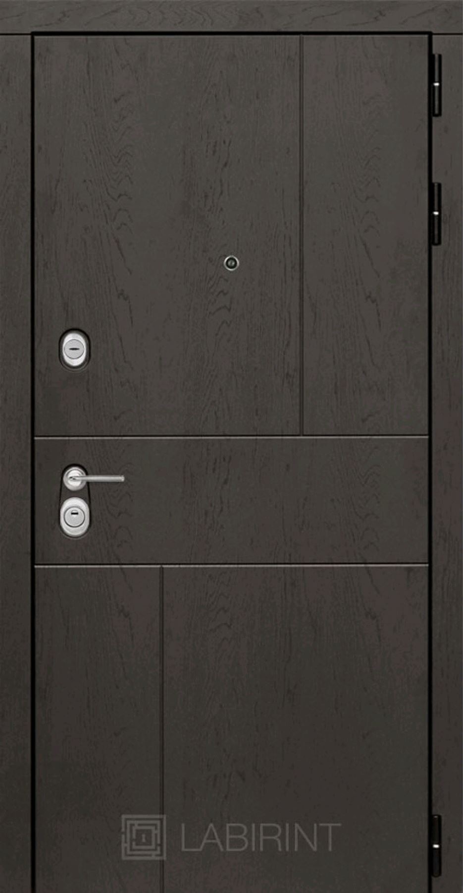 Входная дверь Labirint Urban 04, Цвет "Венге"