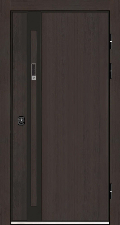 Входная дверь Regidoors ЭЛИТ ТЕРМО Гладкая, Цвет "Манхэттен"
